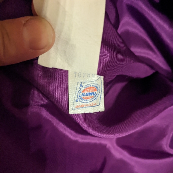 Vintage Elegant Fashions purple mohair/wool blend coat - Picture 12 of 14